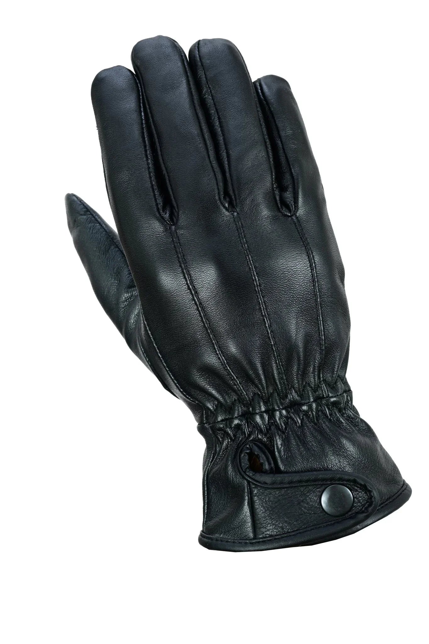 leather gloves – soft sheepskin fleece lined touchscreen winter wear