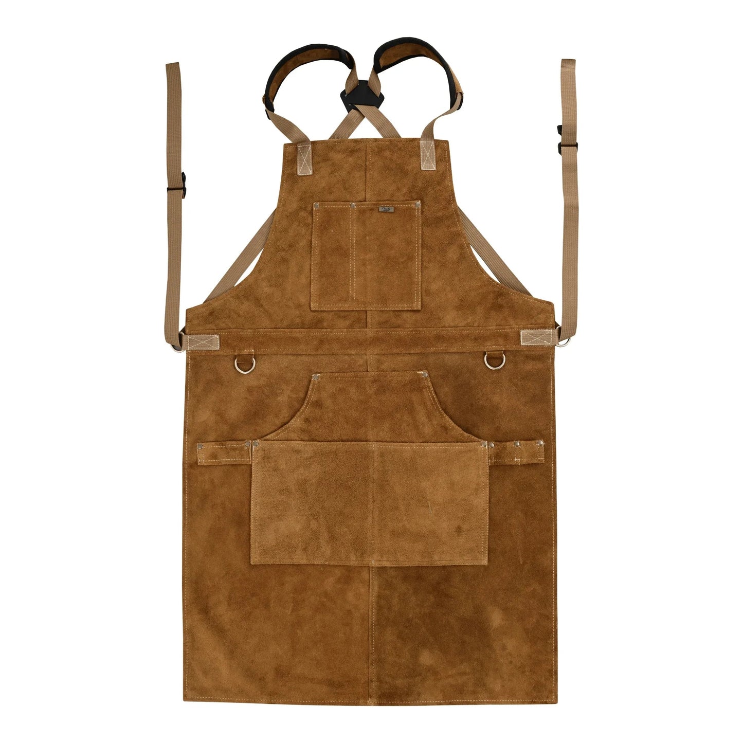 cowhide leather tool apron | heavy duty ideal for workshop workers