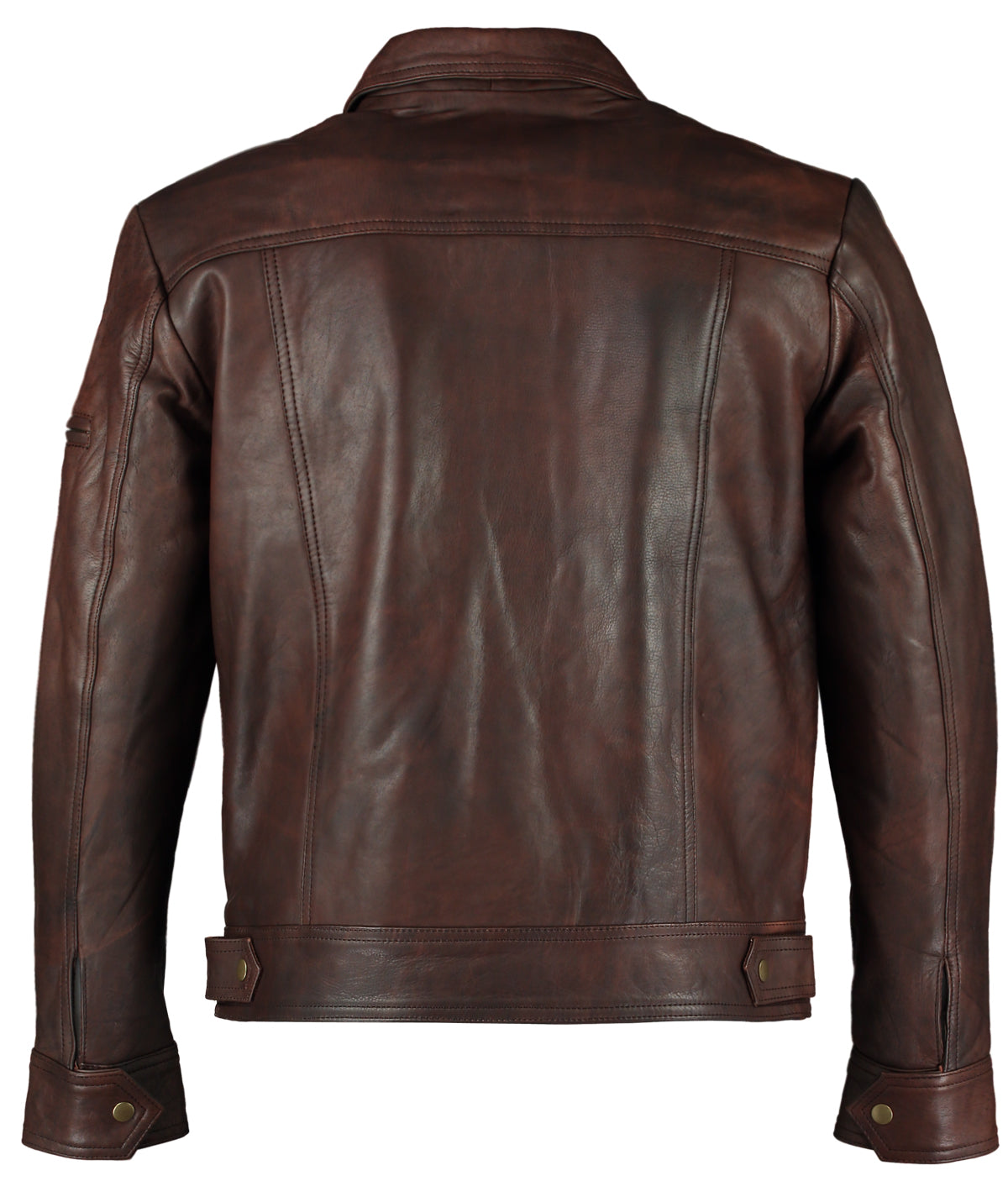 male leather jacket – lynch genuine vintage waist length jacket