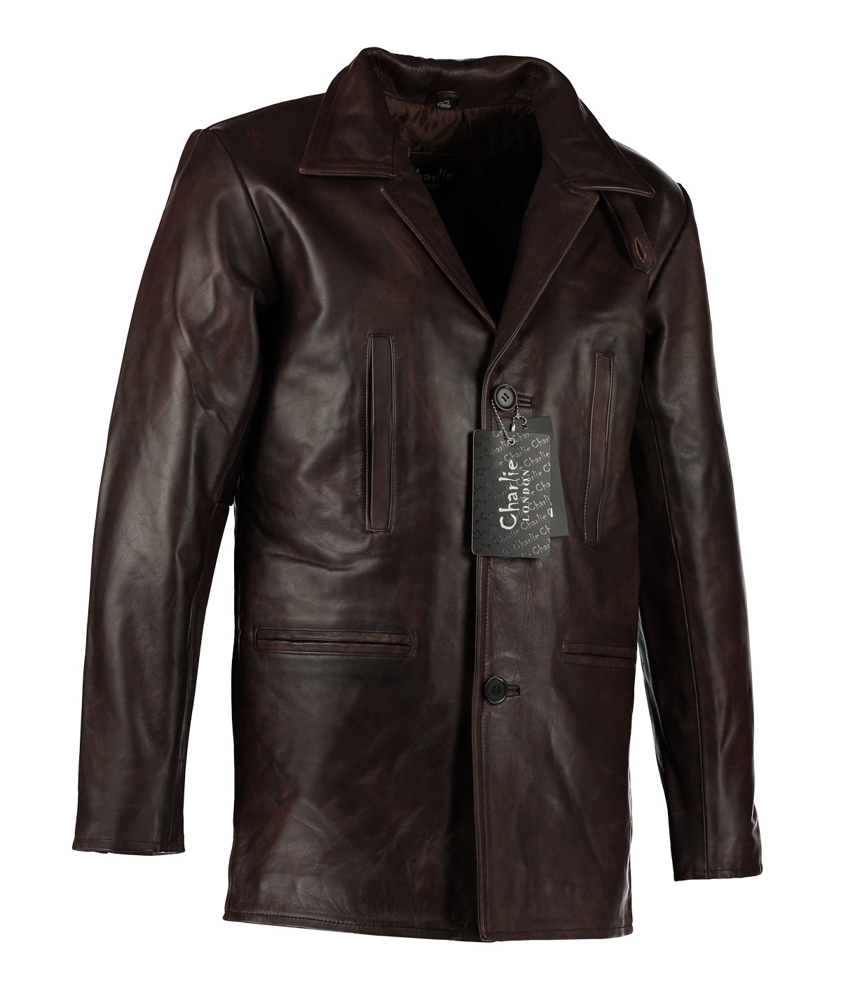 mens leather clothing – max payne inspired leather coat