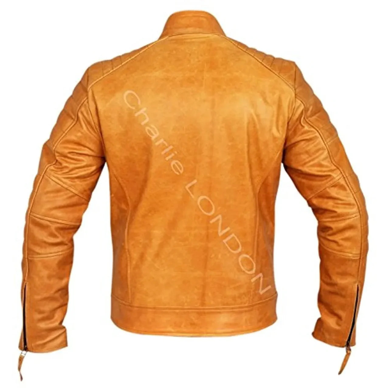 weybridge real leather jacket-man in leather jacket looks stunning