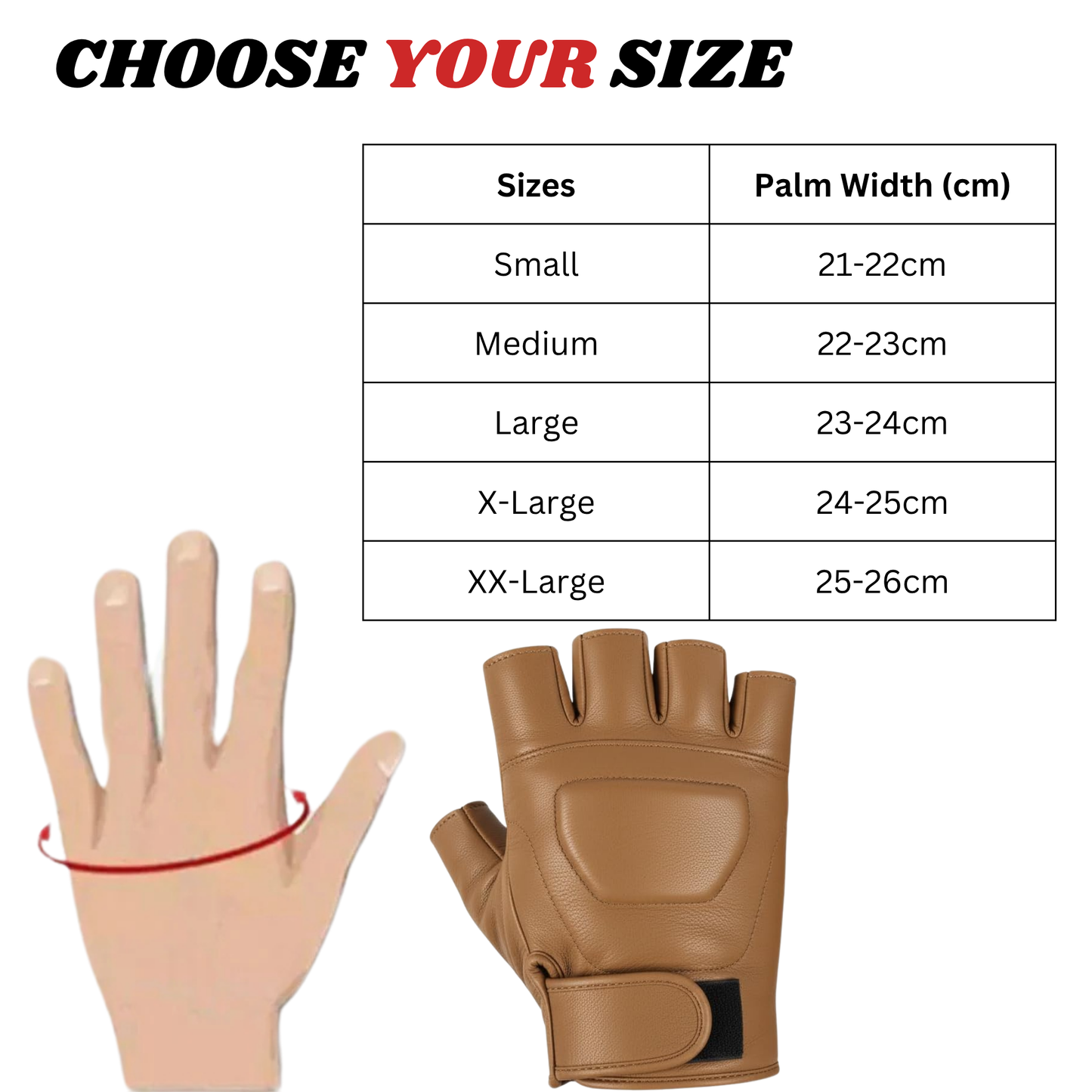 leather fingerless gloves – premium half finger driving & riding gloves