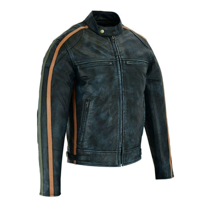Premium Jacket Biker Leather for Vintage Motorcycle Style