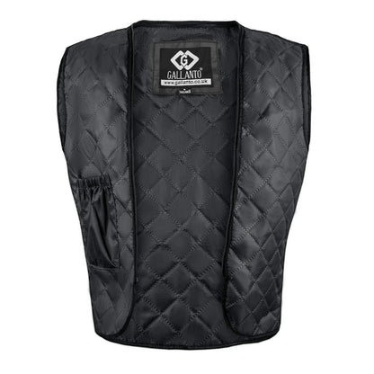 Easy Rider Striped Leather Jacket in Premium Cowhide for Riders