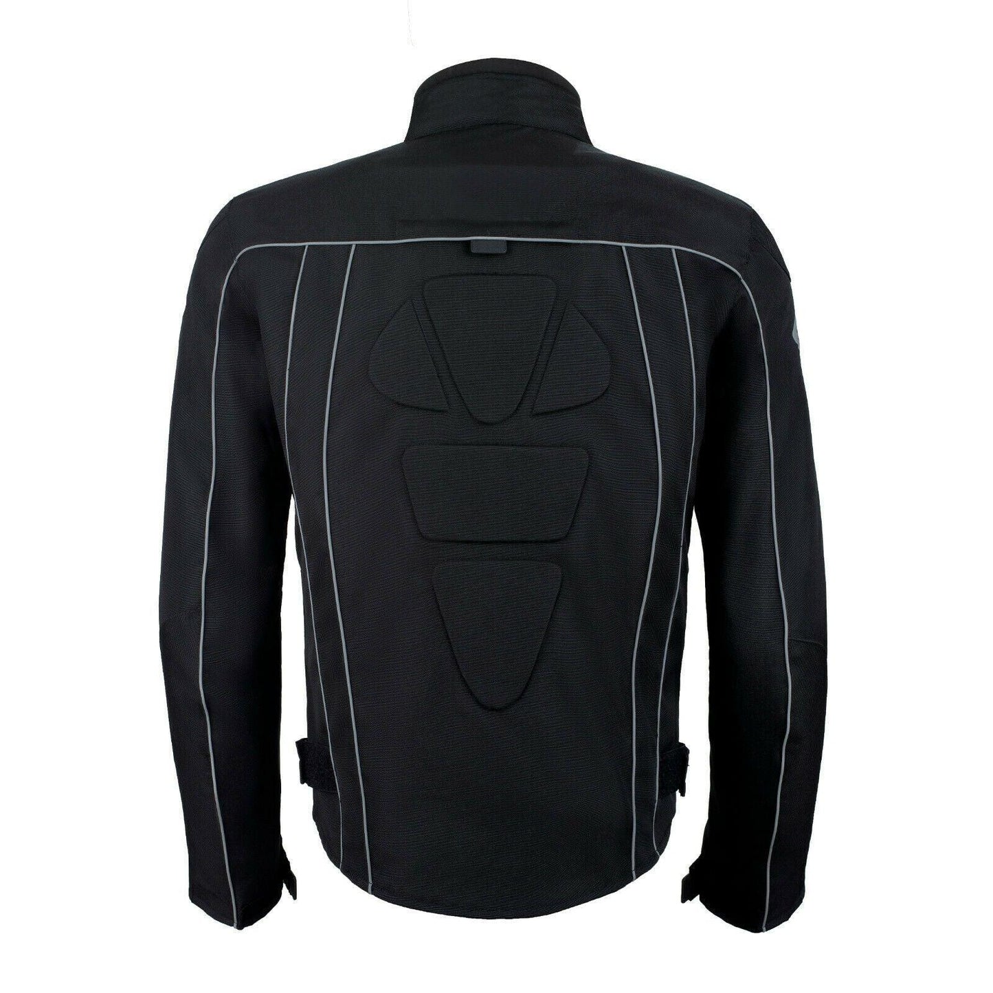 0860 mens textile armoured motorcycle jacket biker fabric -