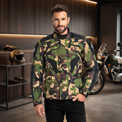 Raven Best Textile Motorcycle Jacket Waterproof Cordura Armoured Jacket
