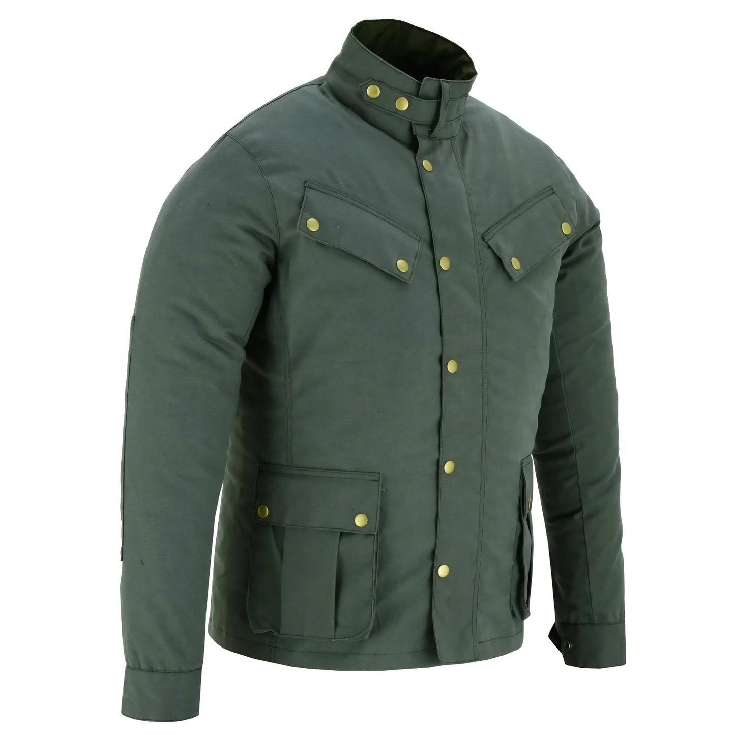 zodiac waxed cotton motorcycle textile biker jacket