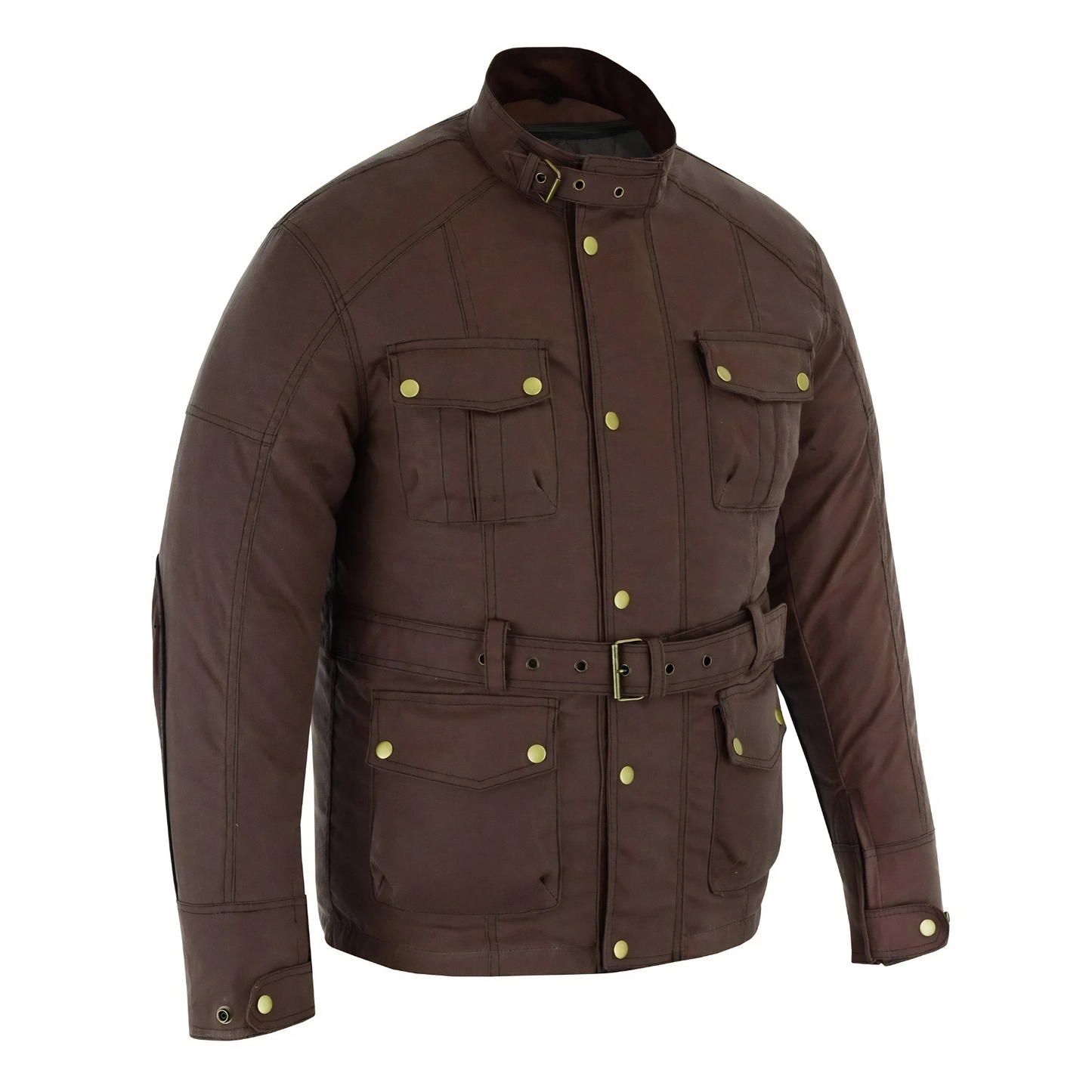 mens waterproof jacket – wax cotton armoured motorcycle jacket