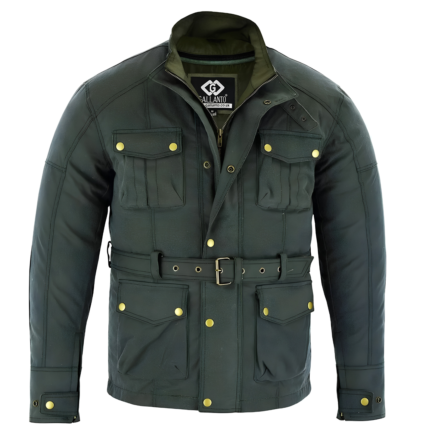 mens waterproof jacket – wax cotton armoured motorcycle jacket