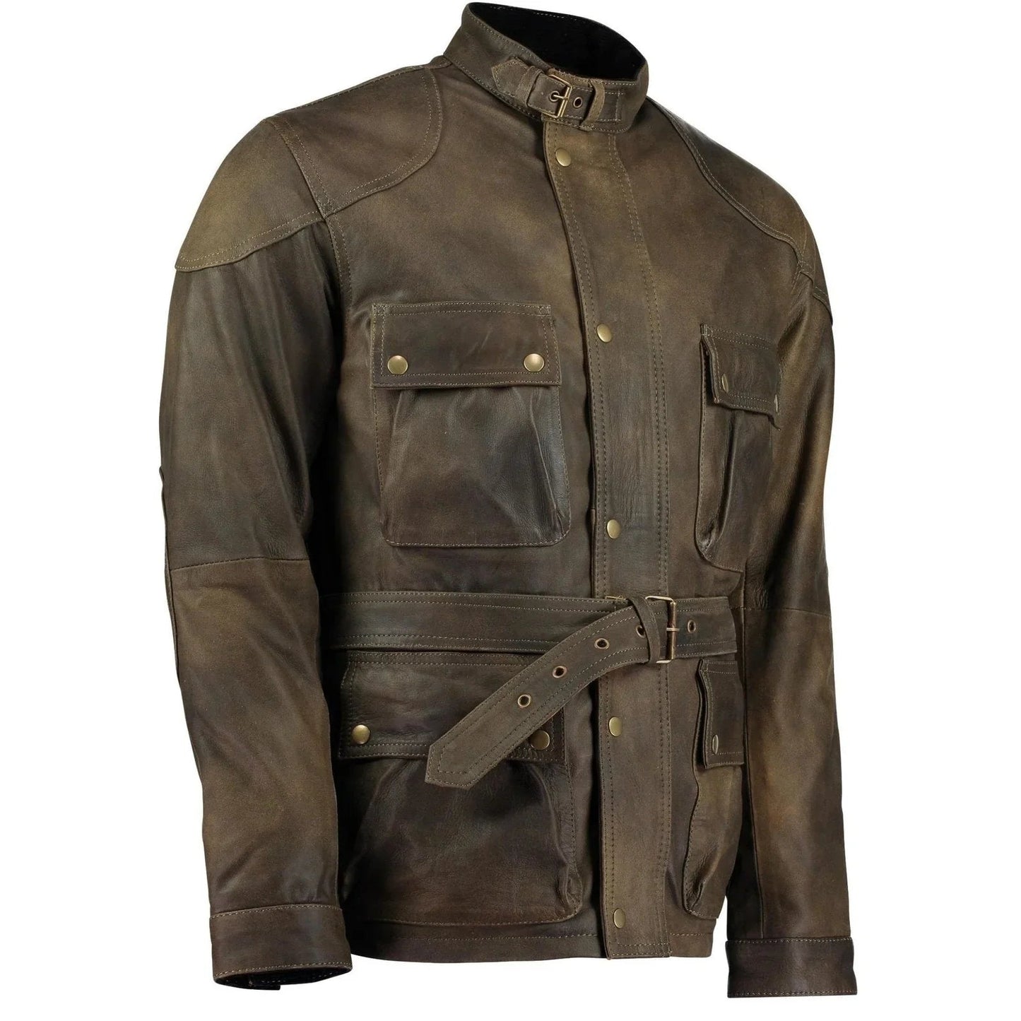 men's biker jackets benjamin button premium long leather jacket