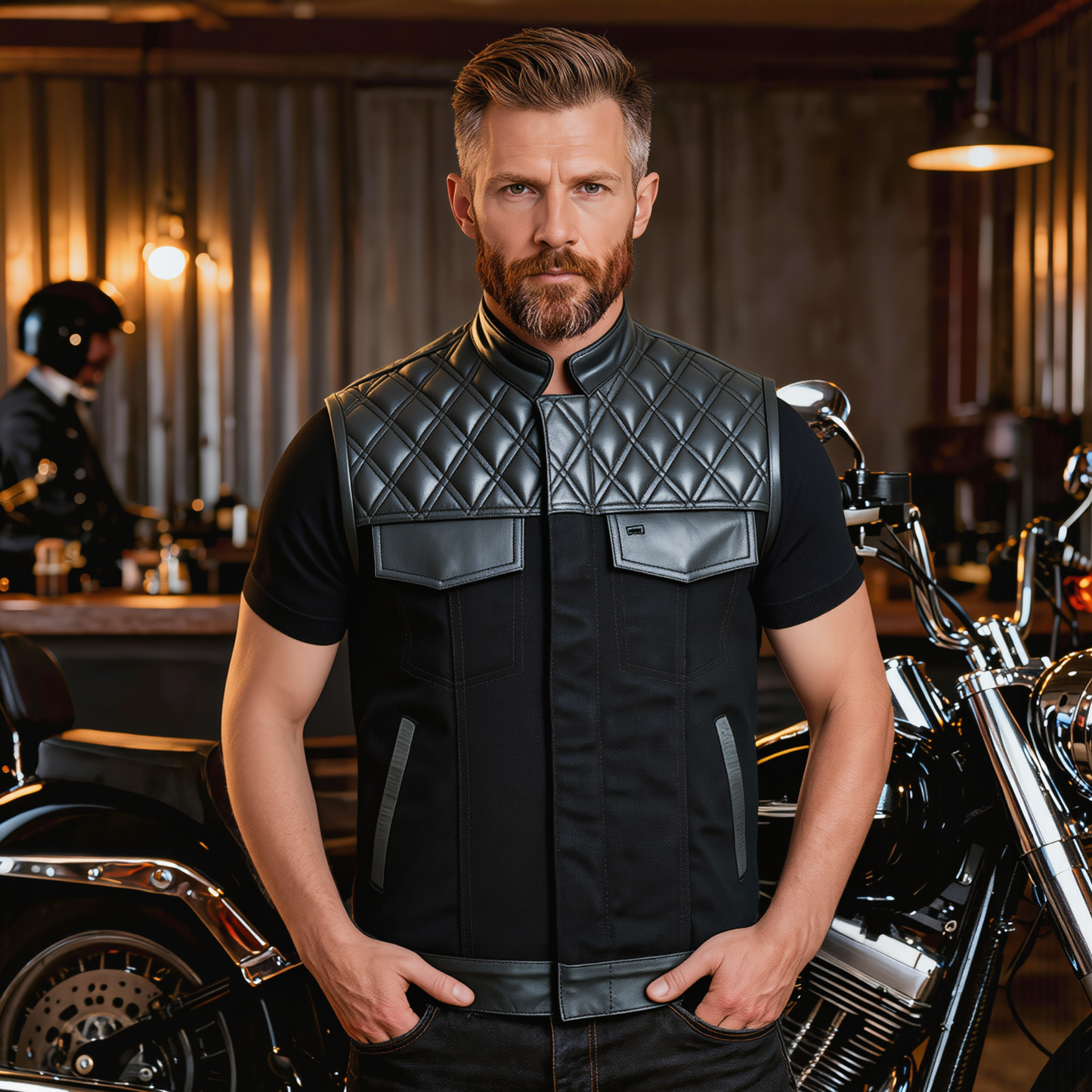 sons of anarchy vest for motorcycle club and biker style