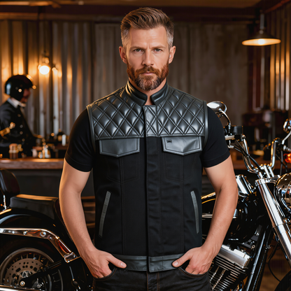 Sons of Anarchy Vest for Motorcycle Club and Biker Style