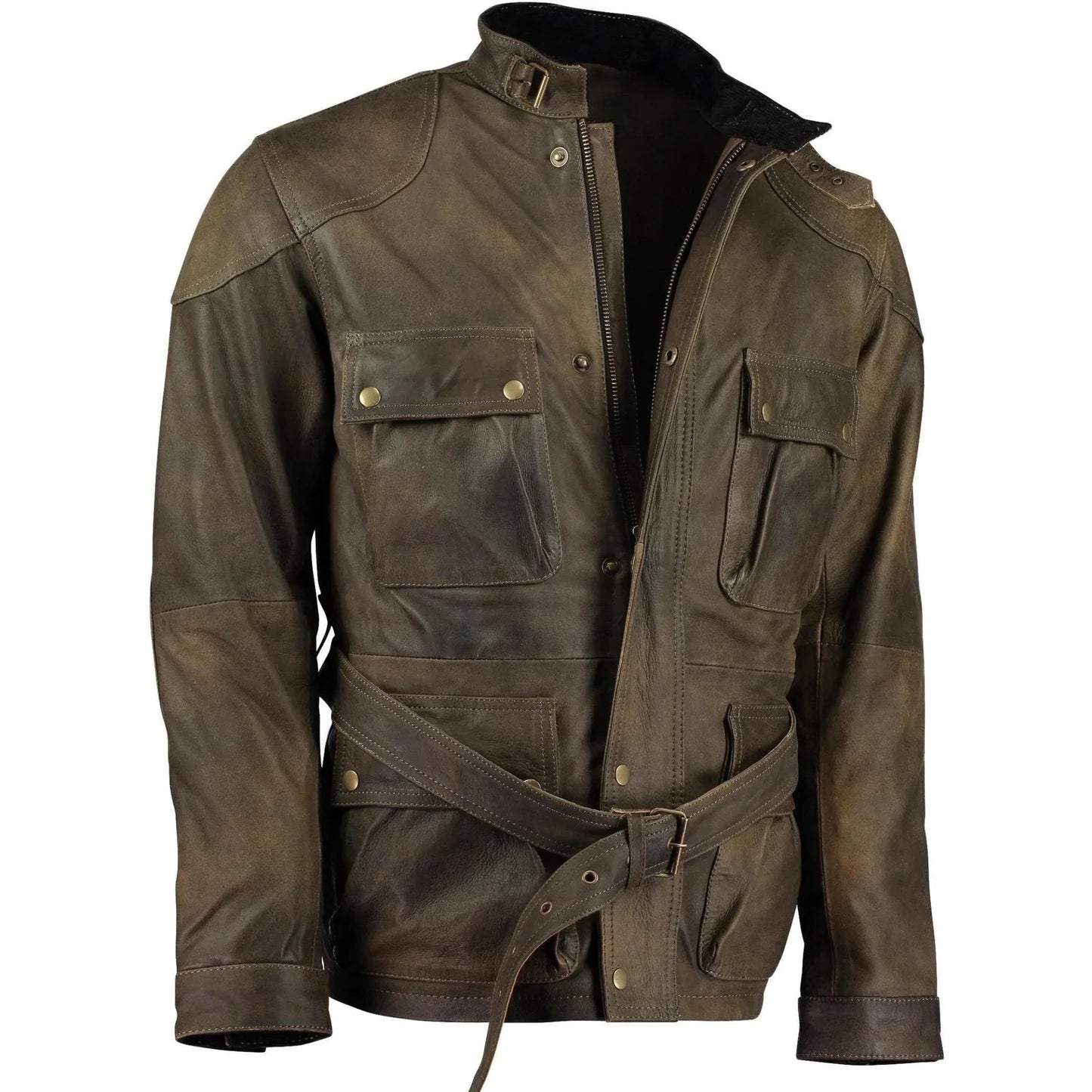 men's biker jackets benjamin button premium long leather jacket