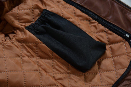 Wax Leather British Motor Jacket for Men