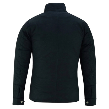 Zodiac Waxed Cotton Motorcycle Textile Biker Jacket