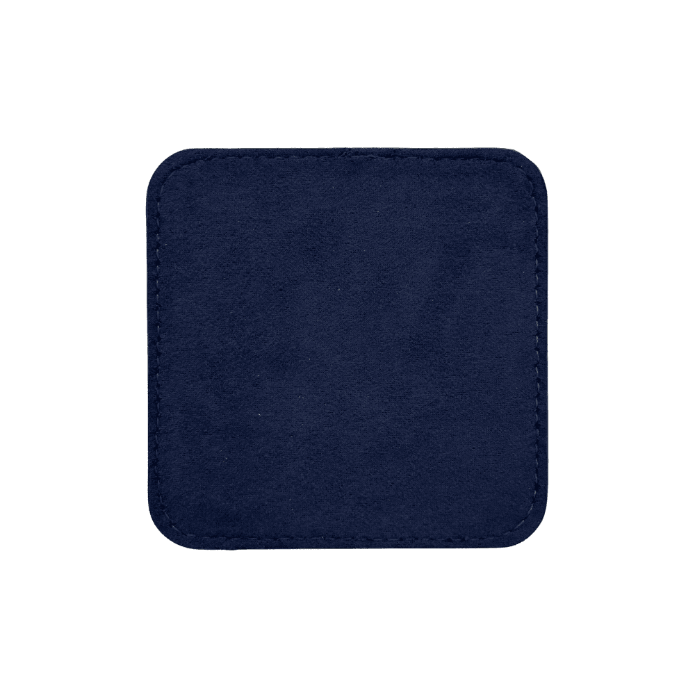 premium leather beverage coasters set of 4 | luxury table mats