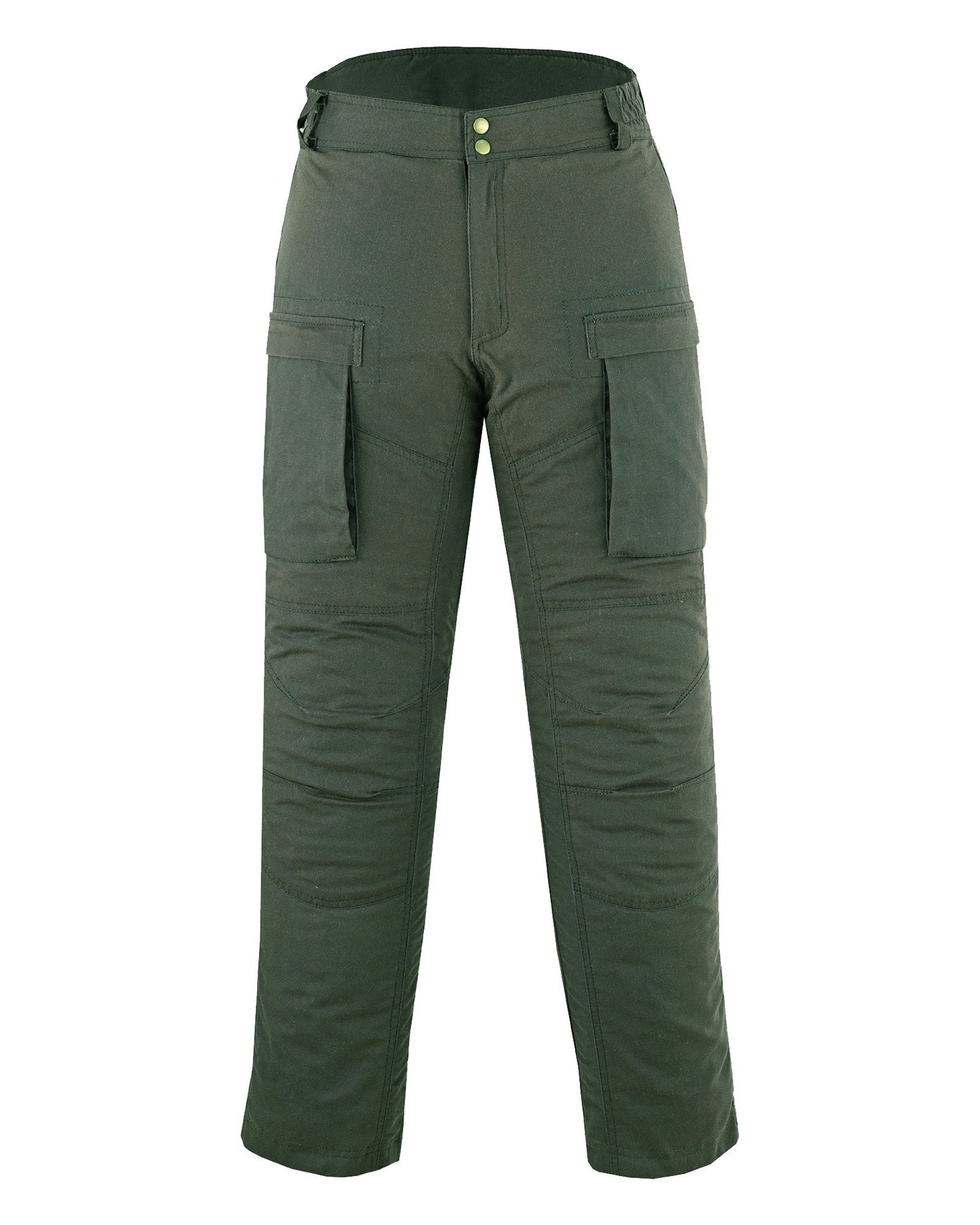 men's cargo trousers | waxed cotton waterproof motorbike pants