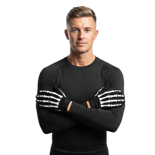 Skeleton Gloves Halloween Costume Accessory