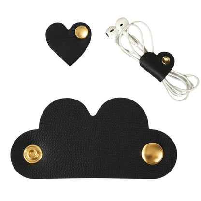Premium Cable Holder Leather Cord Organiser Clips Set of 10 Pieces