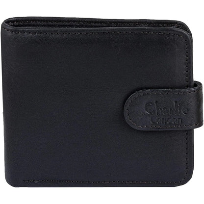 Leather Wallet RFID Trifold Genuine Men's Wallet with Gift Box