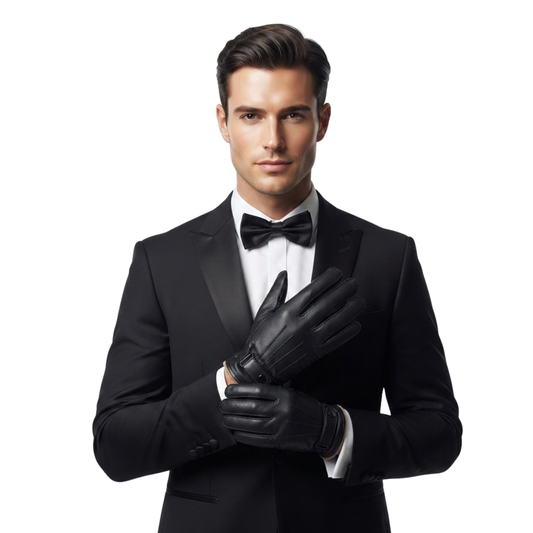 Leather Gloves – Soft Sheepskin Fleece Lined Touchscreen Winter Wear