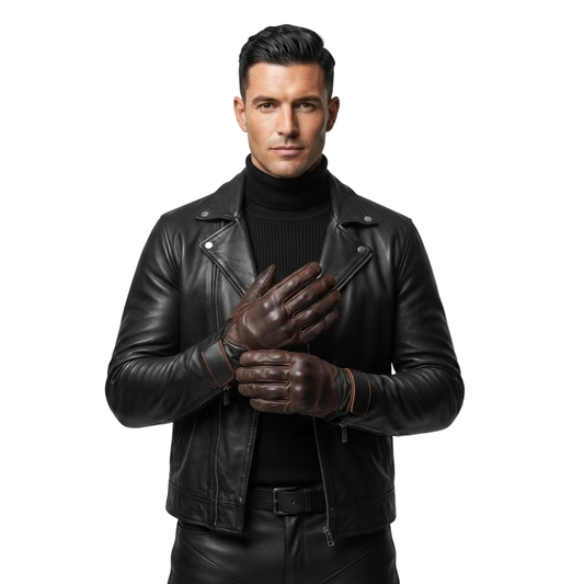 Winter Gloves Premium Cowhide Motorcycle Riding Gear