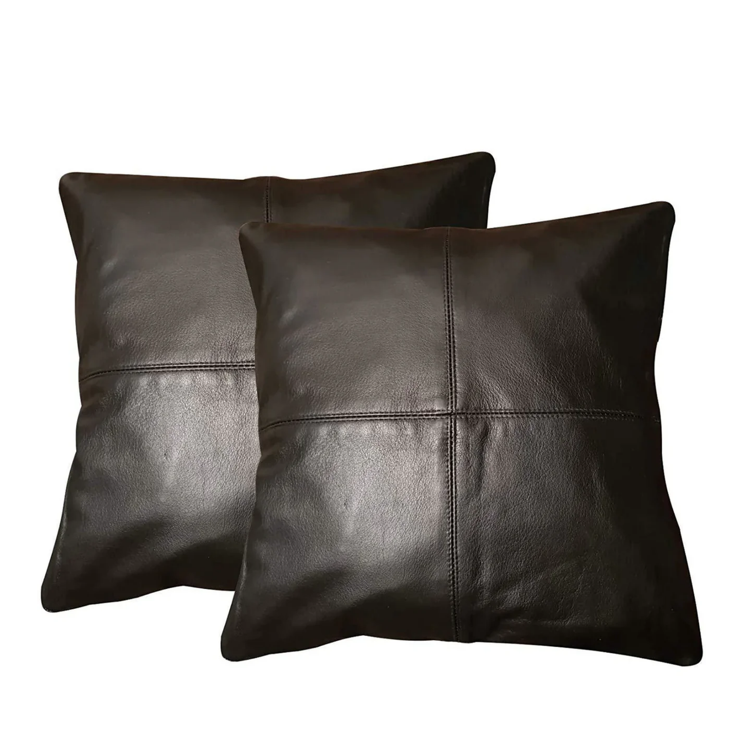 leather cushion covers set of 2 for modern home décor