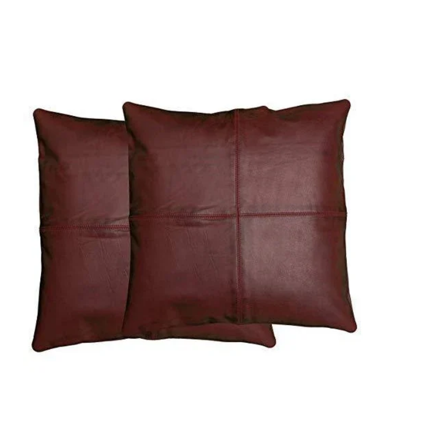 leather cushion covers set of 2 for modern home décor