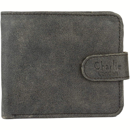 Leather Wallet RFID Trifold Genuine Men's Wallet with Gift Box