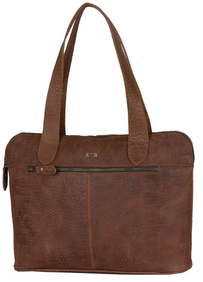 Luxury Leather Handbags for Women | Wrexham Crocodile Work Bag
