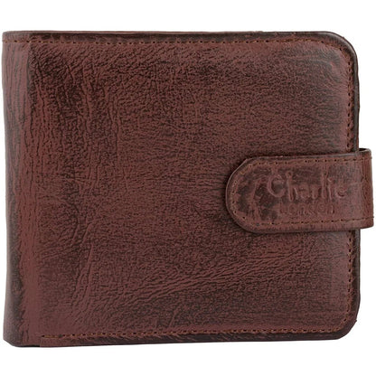 Leather Wallet RFID Trifold Genuine Men's Wallet with Gift Box