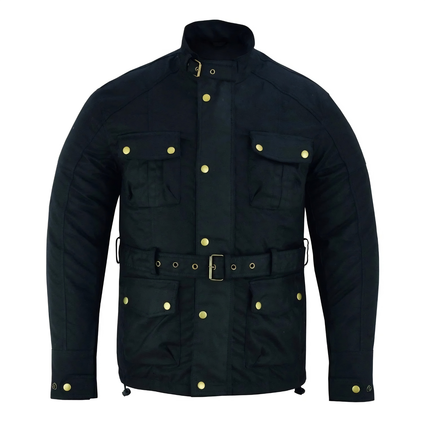 mens waterproof jacket – wax cotton armoured motorcycle jacket