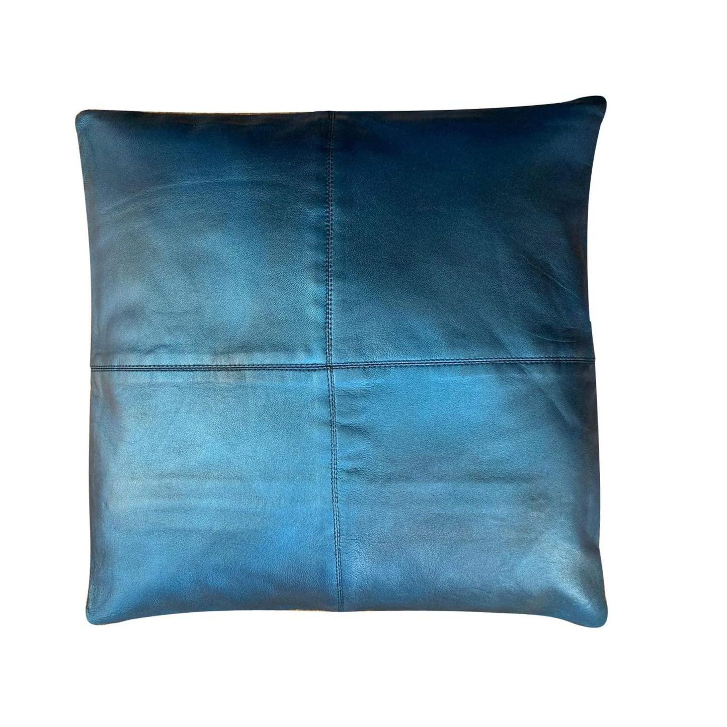metallic genuine leather sofa cushion covers luxury look