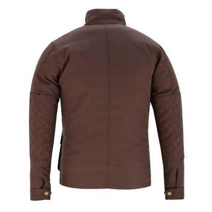 Zodiac Waxed Cotton Motorcycle Textile Biker Jacket