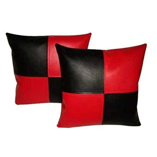 Genuine Leather Set of 2 for Sofas Cushion Covers on Sale