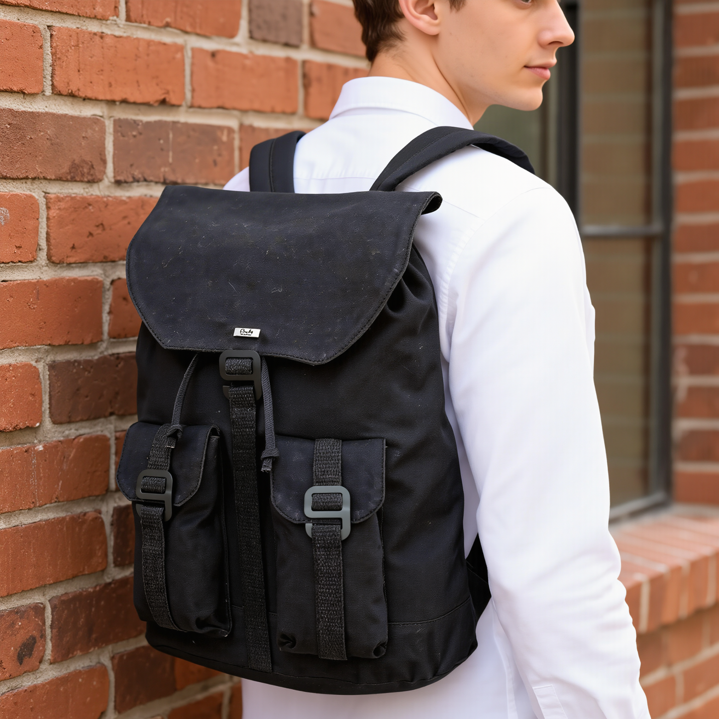 travel rucksack – large water-resistant laptop backpack