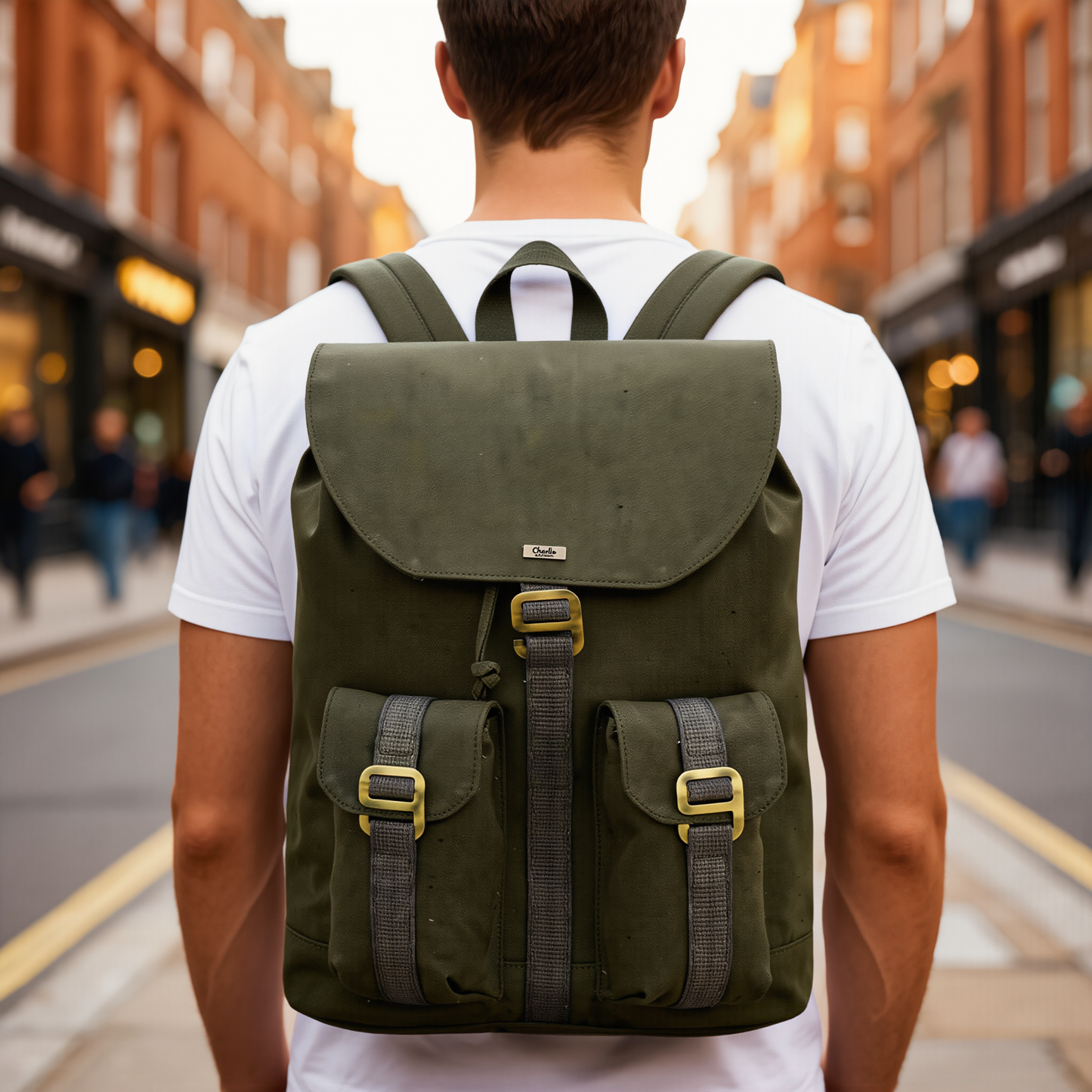 travel rucksack – large water-resistant laptop backpack
