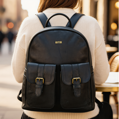Leather Backpack – Premium Genuine Leather Designer Laptop Backpack