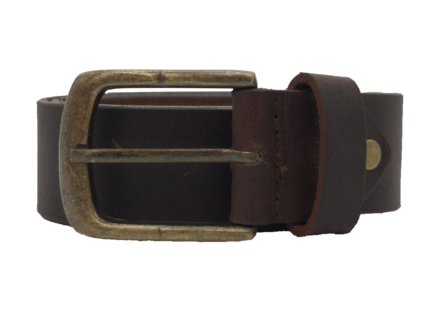 a classic plain leather belt for men-everyday style and comfort