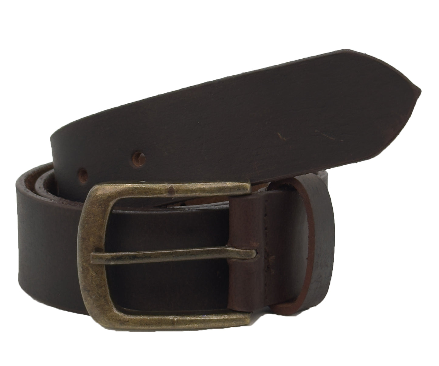 a classic plain leather belt for men-everyday style and comfort