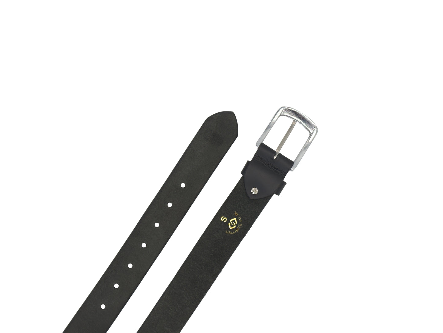 a classic plain leather belt for men-everyday style and comfort