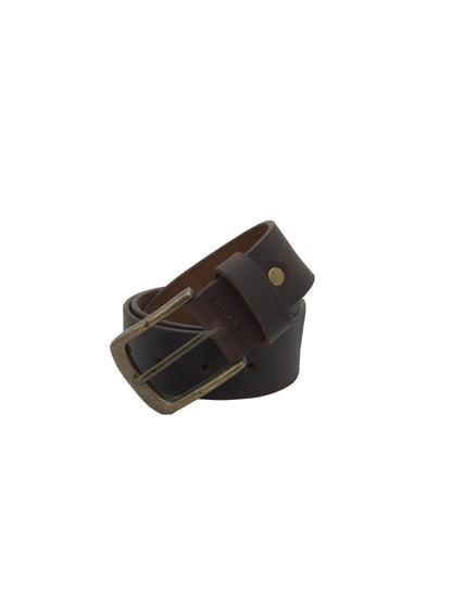 A Classic Plain Leather Belt for Men-Everyday Style and Comfort