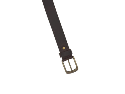 A Classic Plain Leather Belt for Men-Everyday Style and Comfort