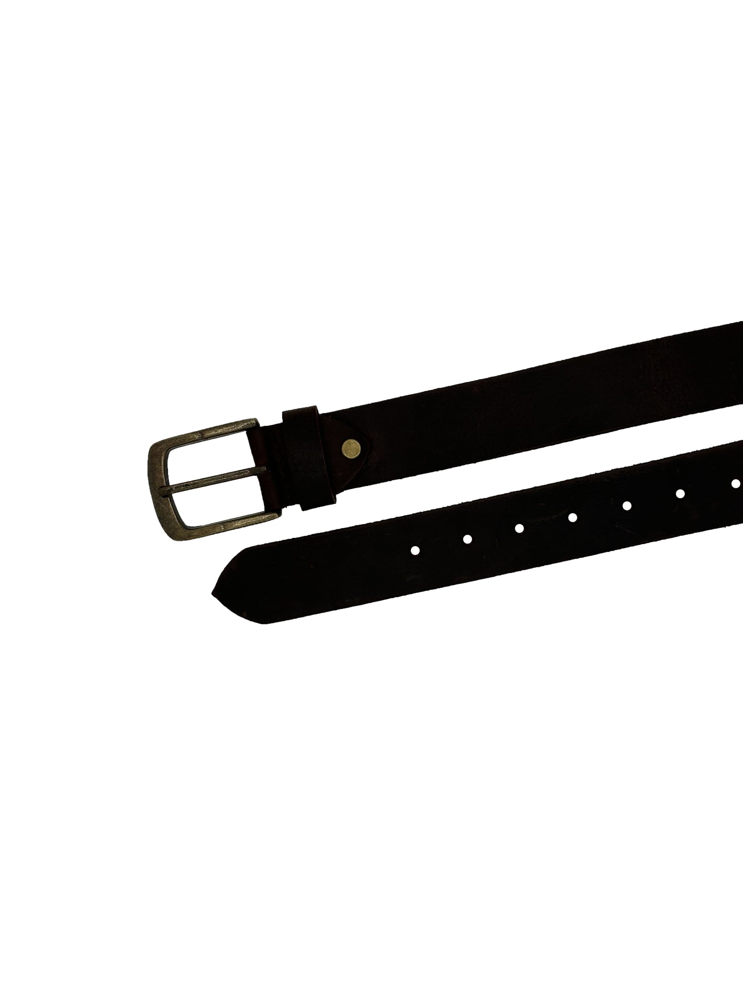 a classic plain leather belt for men-everyday style and comfort
