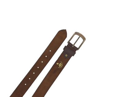 A Classic Plain Leather Belt for Men-Everyday Style and Comfort