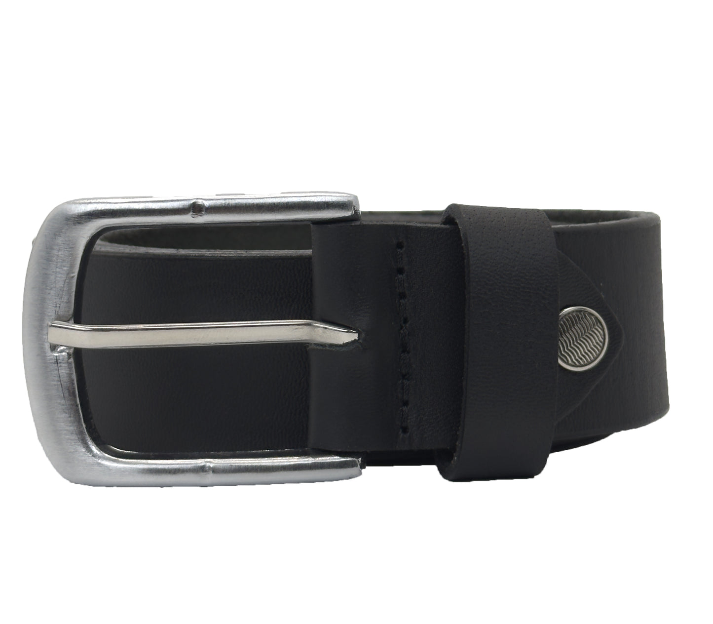 a classic plain leather belt for men-everyday style and comfort