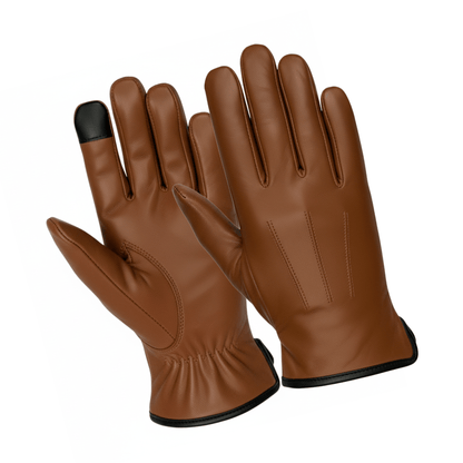 Leather Gloves – Premium Cashmere Lined Touchscreen Fashion Gloves