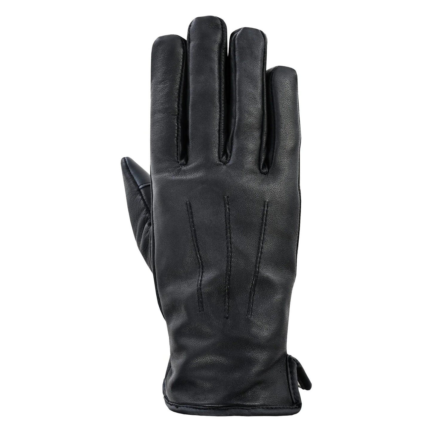 leather gloves – premium cashmere lined touchscreen fashion gloves