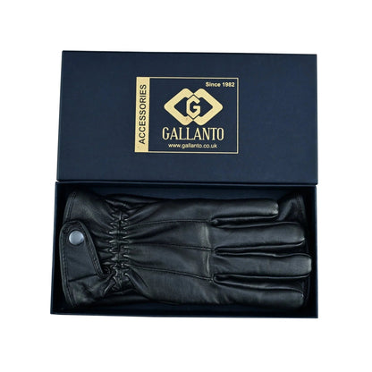 Leather Gloves – Soft Sheepskin Fleece Lined Touchscreen Winter Wear