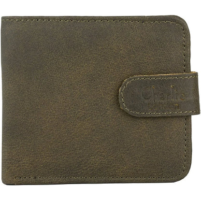 Leather Wallet RFID Trifold Genuine Men's Wallet with Gift Box